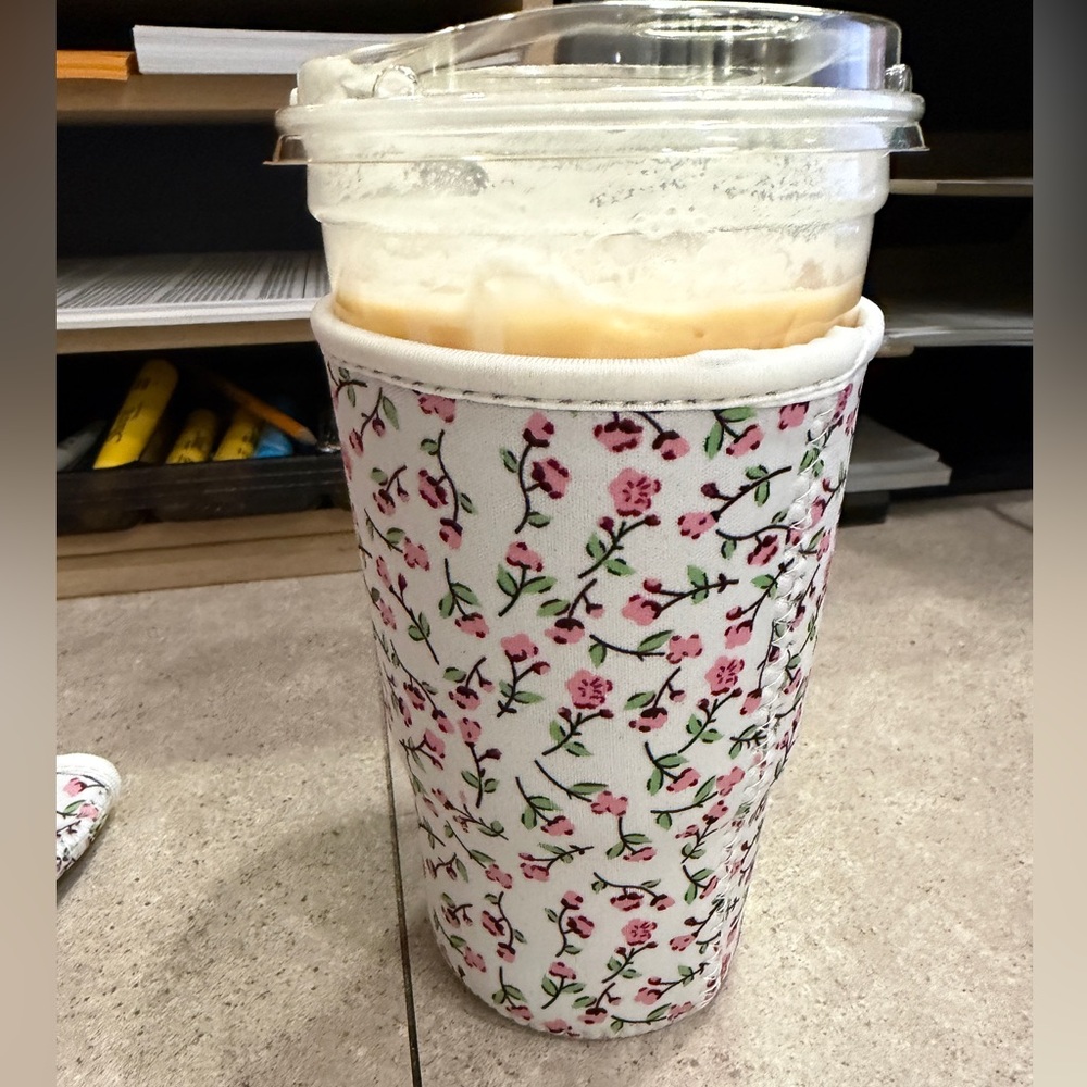 Floral Cup Sleeves